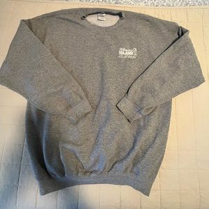 Grey crew neck
